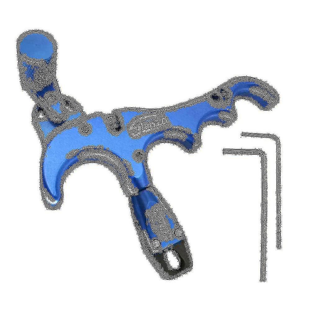 Aid Releaser Verstelbaar Kan draaien 360 Thumb Release Boog voor Boogschieten Pijlen En Bow Release Blauw