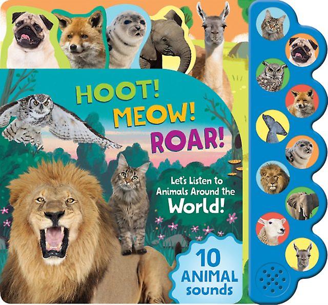 Hoot Meow Roar Board book Book