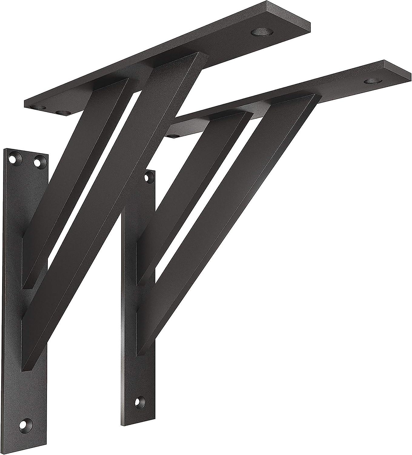 2 x Design Brackets/Shelf Brackets Dimensions: 240 x 240mm | Shelves, Console Wall Brackets | High Resolution Photo