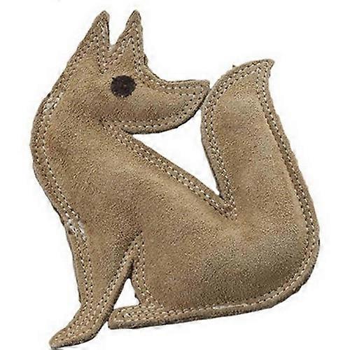 Spot Dura-Fused Leather Fox Dog Toy, 7