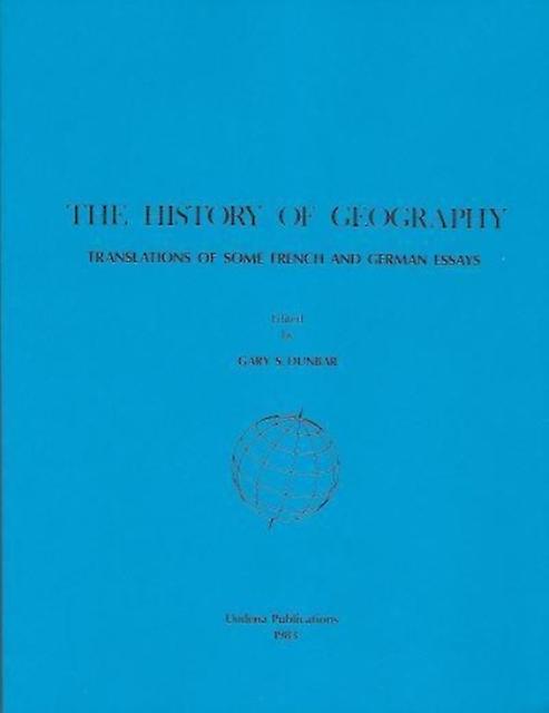 The History Of Geography Paperback