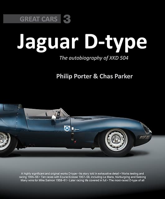 Jaguar D-type by Chas Parker Hardback Book