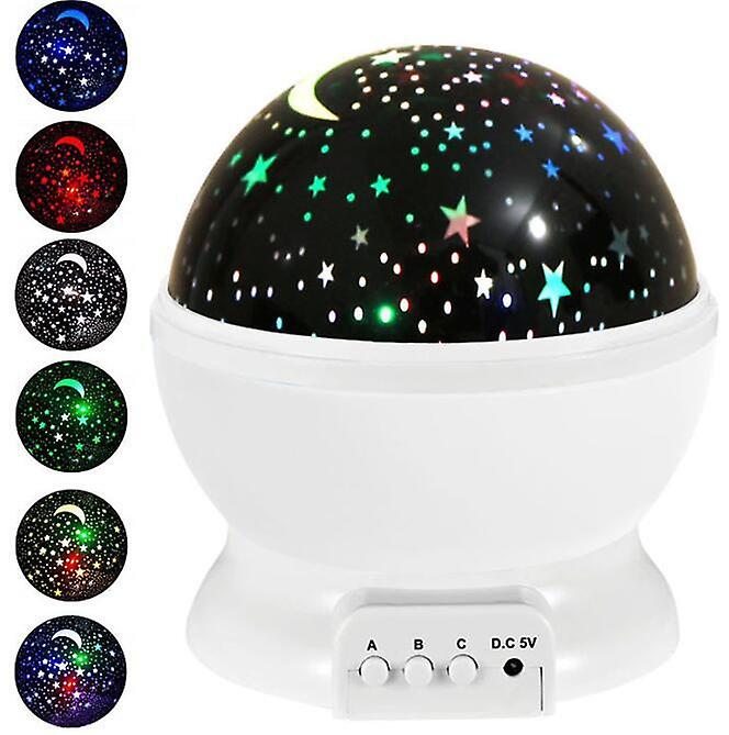 LED Kids Rotating Star Projector