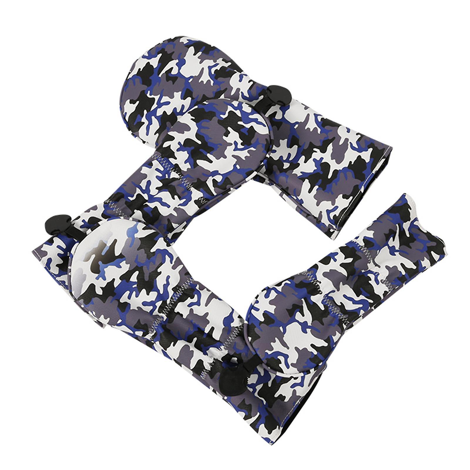 4x غطاء رأس خشب الجولف مقاوم للماء من جلد PU أغطية رأس الجولف لنوادي الجولف