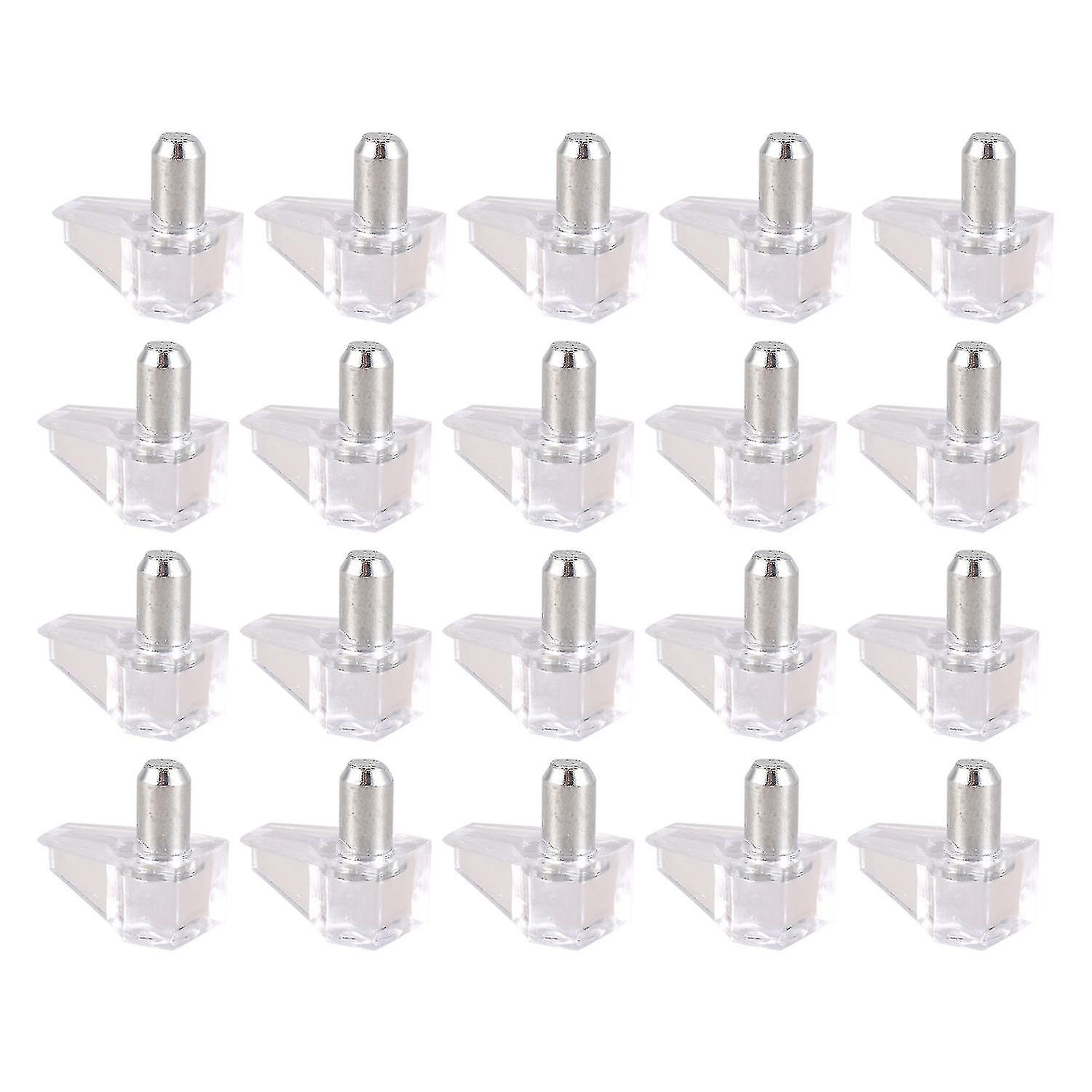 5 Mm Pin Shelf Support Shelf Studs Strong Support 20 Pcs, Transparent