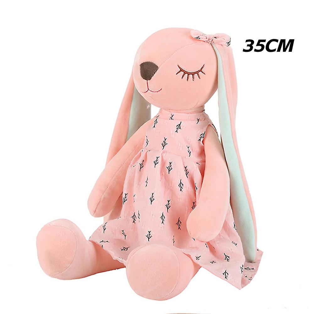 Adorable Cartoon Rabbit Plush Doll Soft Stuffed Toy Kid Hugging Pillow Gift