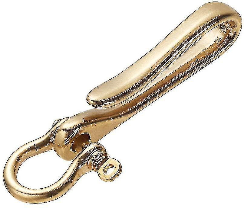 Elite Brass S Hook Clasps And Brass Shackles Clasps Hook Car Keychain Keyring Belt Hook Key