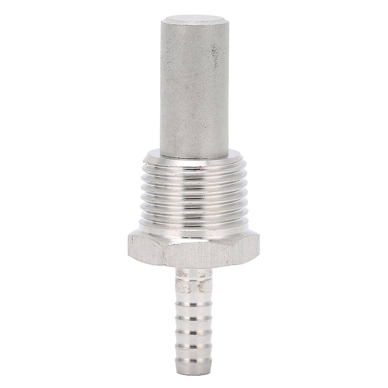 1/2 MPT Aeration Stone 0.5μm Stainless Steel Oxygenation Diffuser Home Brewing Supply