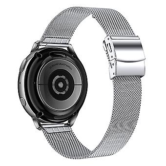 Tortoise Back Buckle Watch Band Adjustable Mesh Strap for Samsung Galaxy Watch3 41mm