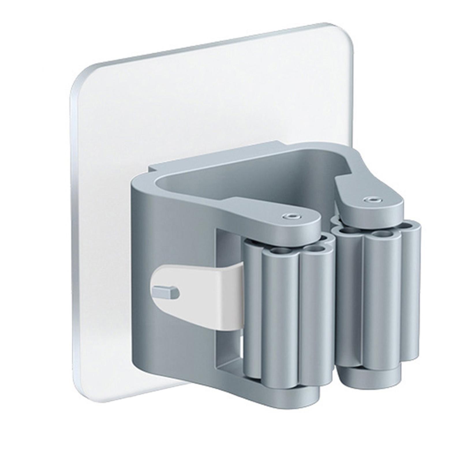 Wall Mounted Mop Organizer Holder Brush Broom Hanger Universal for Kitchen