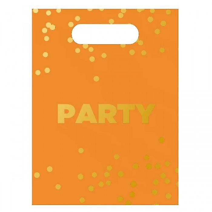 Procos Dotted Plastic Party Bags (Pack of 6)