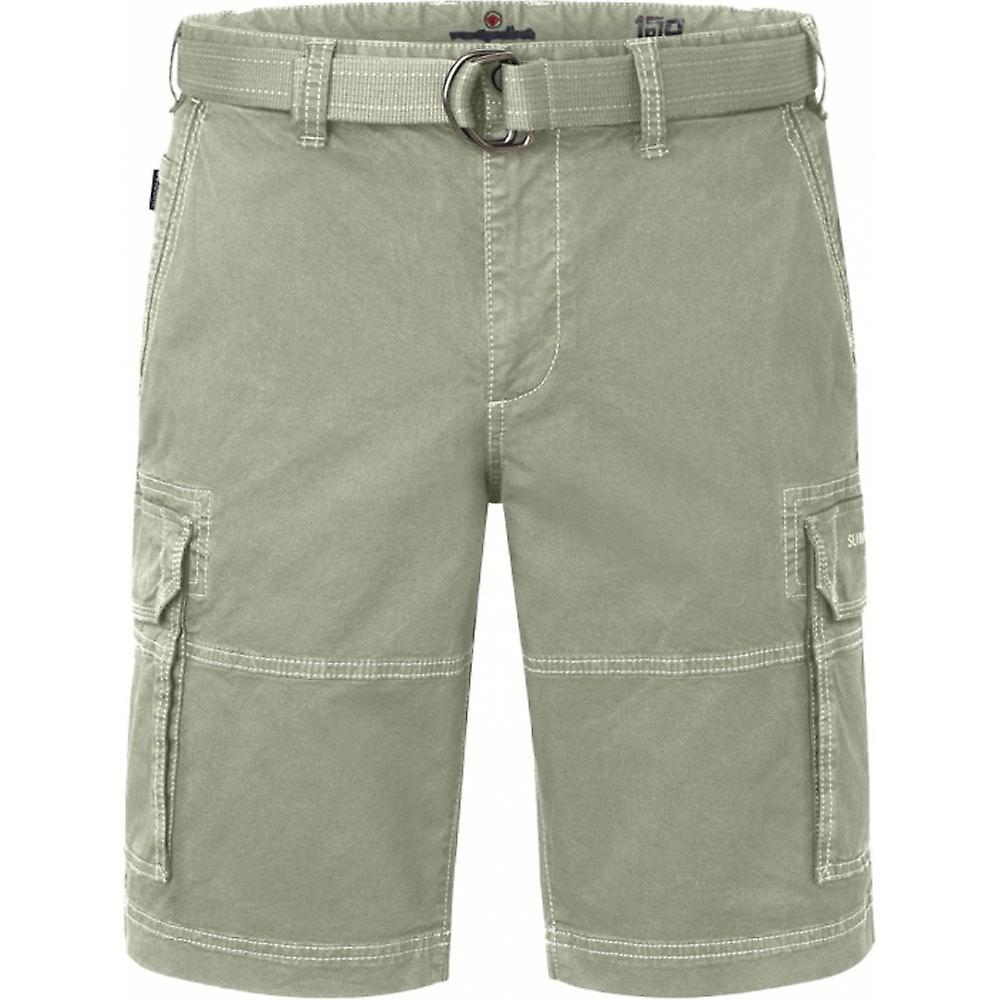Pantalón corto de algodón cargo elástico de talla grande Redpoint Redpoint para hombre
