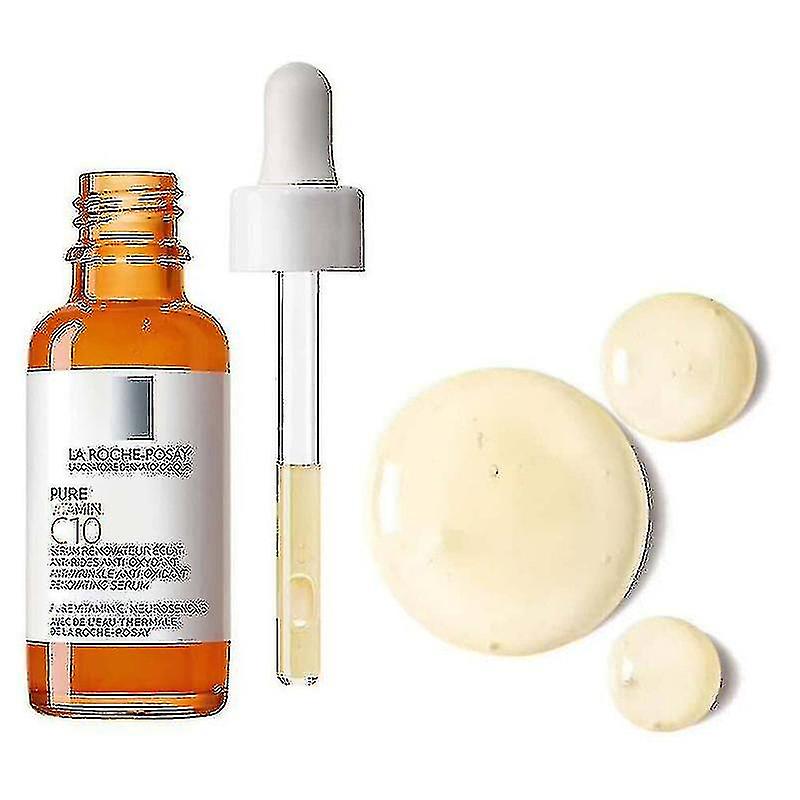 סרום ויטמין C 10% טהור - תמצית נוגדת חמצון נגד קמטים, 30 מ"ל