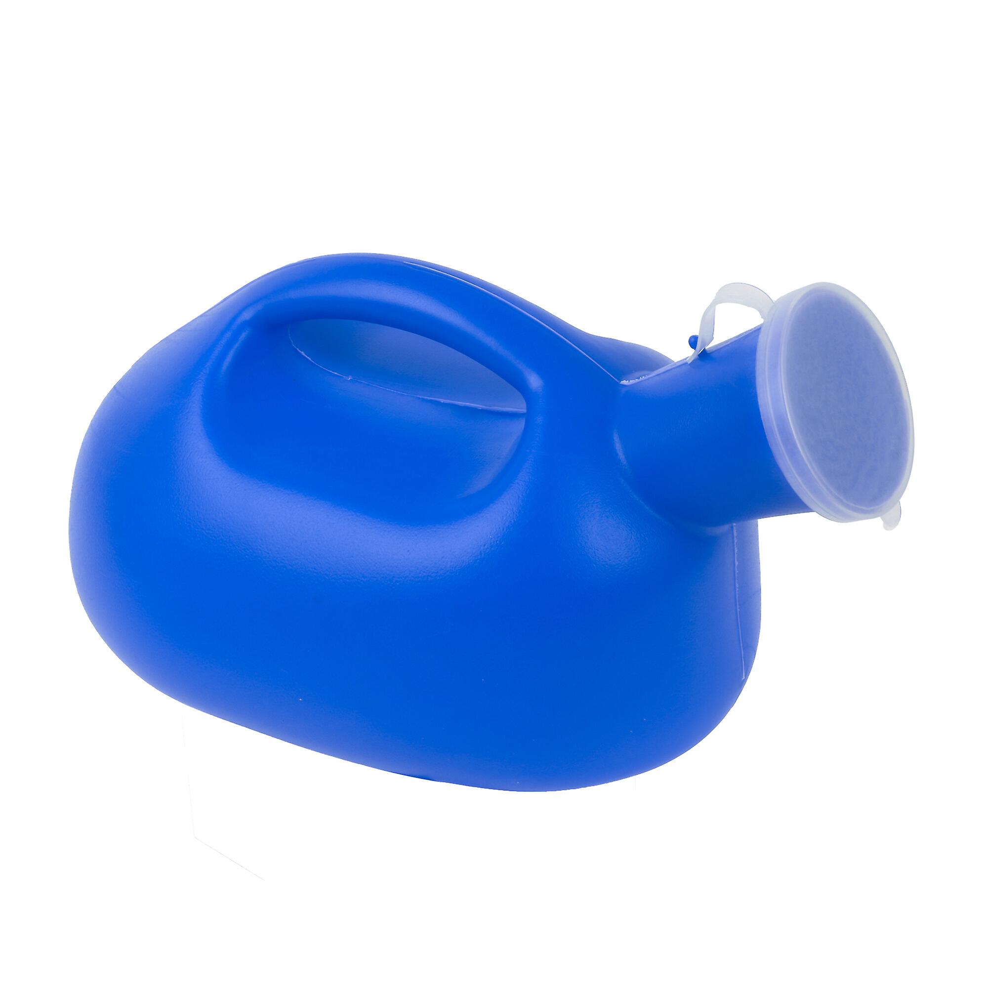 Blue Large Capacity Men's Urinal Bedpans for Men & Patient 2000ml