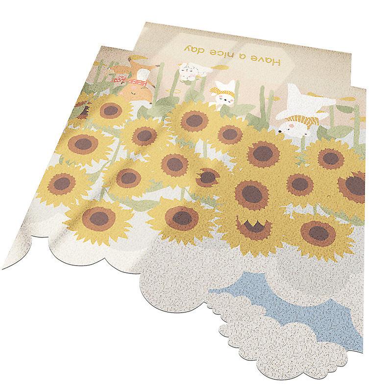 Bath Mat Non Slip Absorbent Shower Bathroom Rug Carpet Idyllic Minimalist