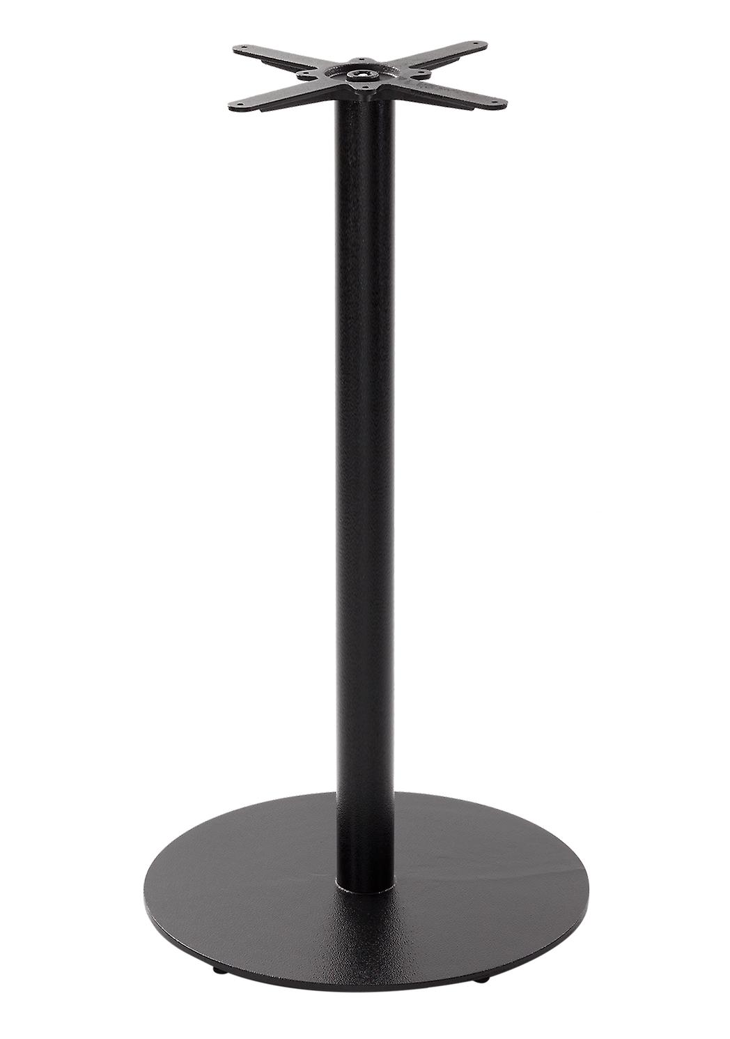 Black cast iron round table base - Large 1050 mm