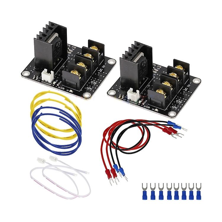 2 PCS/Set 3D Printer Heated Bed Power Expansion Module MOSFET Board for ANET A8 3D Printer