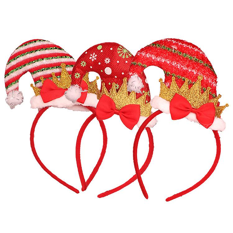 Christmas Hat Decorative Headband Luminous Head Buckle Antlers