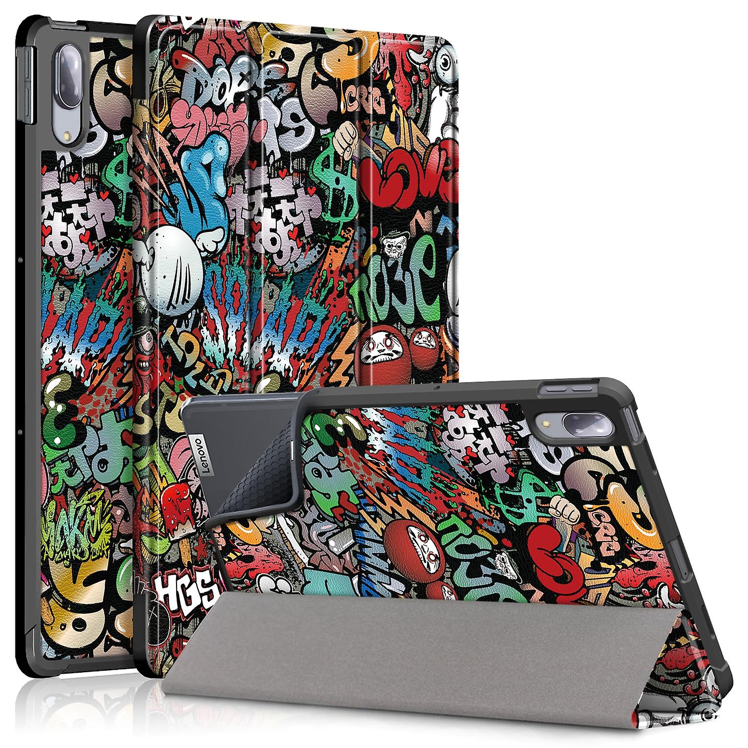 Color Pattern PU Case For Lenovo Tab P11 Pro TB-J716F /J706F