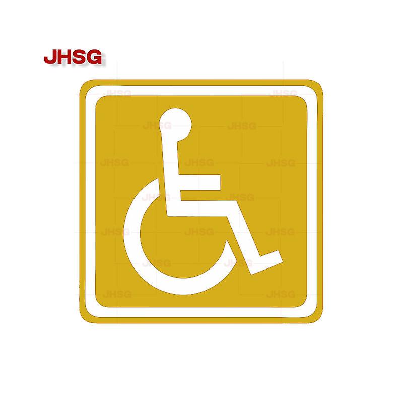 Hieno auto auto tarra muoti invalidi kyltti invalidi auto pvc tarra vedenpitävä vinyylitarra uusi tulokas