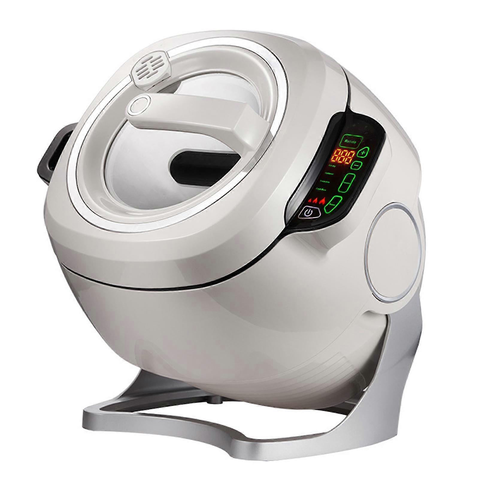 Stir Fry Automatic Food Cooking Machine 6L Touch Panel Cooker Robot for Home