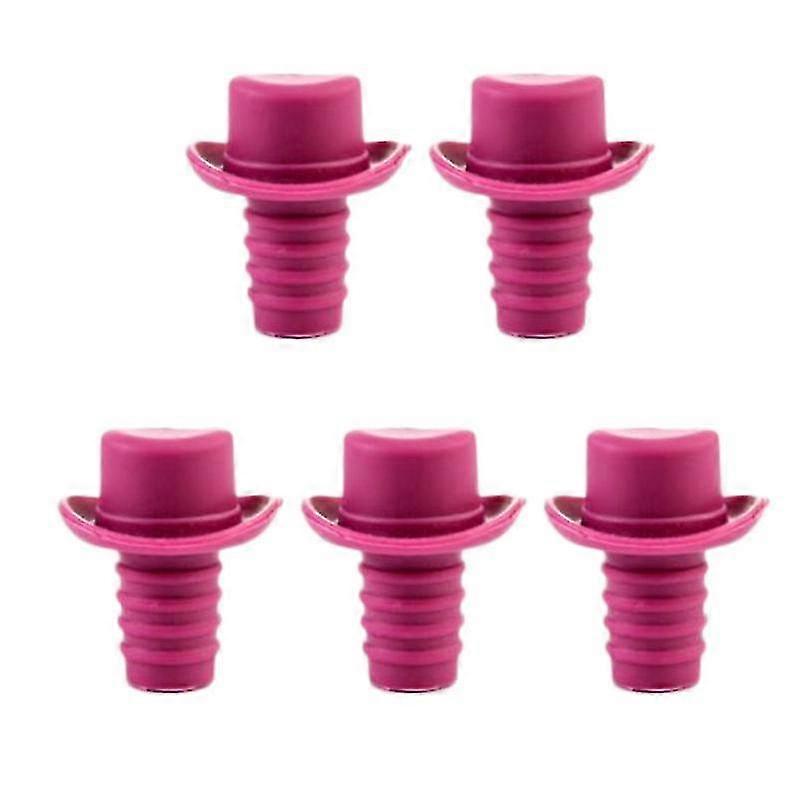5pcs barware corks,  Silicone Bottle Stopper