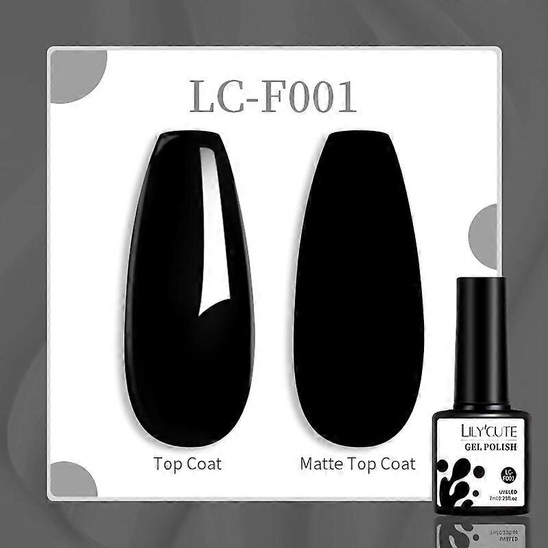 7ml Eggshell Gold Glitter Gel Nail Polish Quail Egg Effect Transparent Top Coat Semi Permanent Soak Off UV GelLC-F001