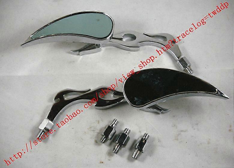 Motorcycle Accessories: Big Turtle King, Harley Cruise, Prince Modified Flame Pole, Rearview Mirror, Mirror, Reversing Mirror