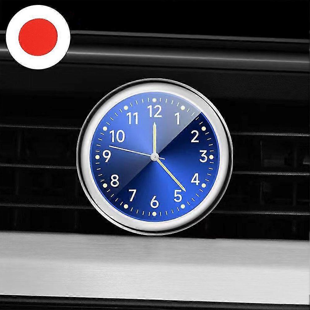 Mini Watch Bil Quartz Clock Elektronisk klokke Vanntett Bil Dashboard Clock