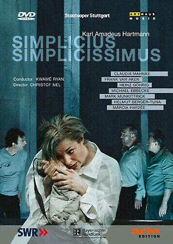 Simplicius Simplicissimuswbr Staatsoper Stuttgart (Ryan) DVD (2006) cert E - Region 2