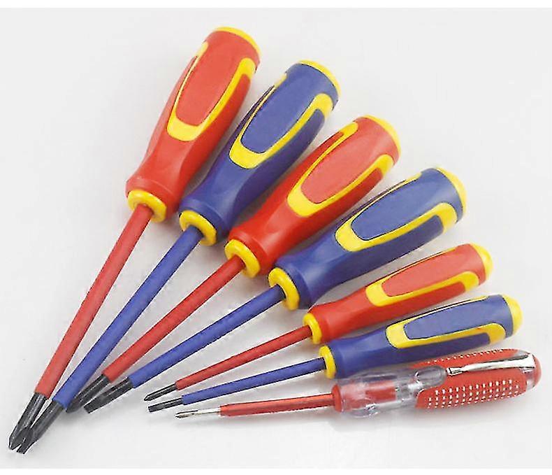 7-piece hardware tool insulated screwdriver combination