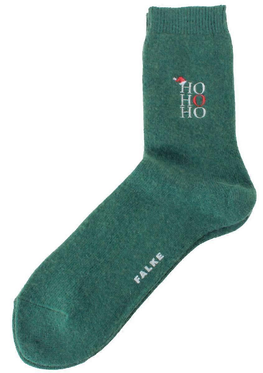 Falke Cosy Wool Ho Ho Ho Socks - Green