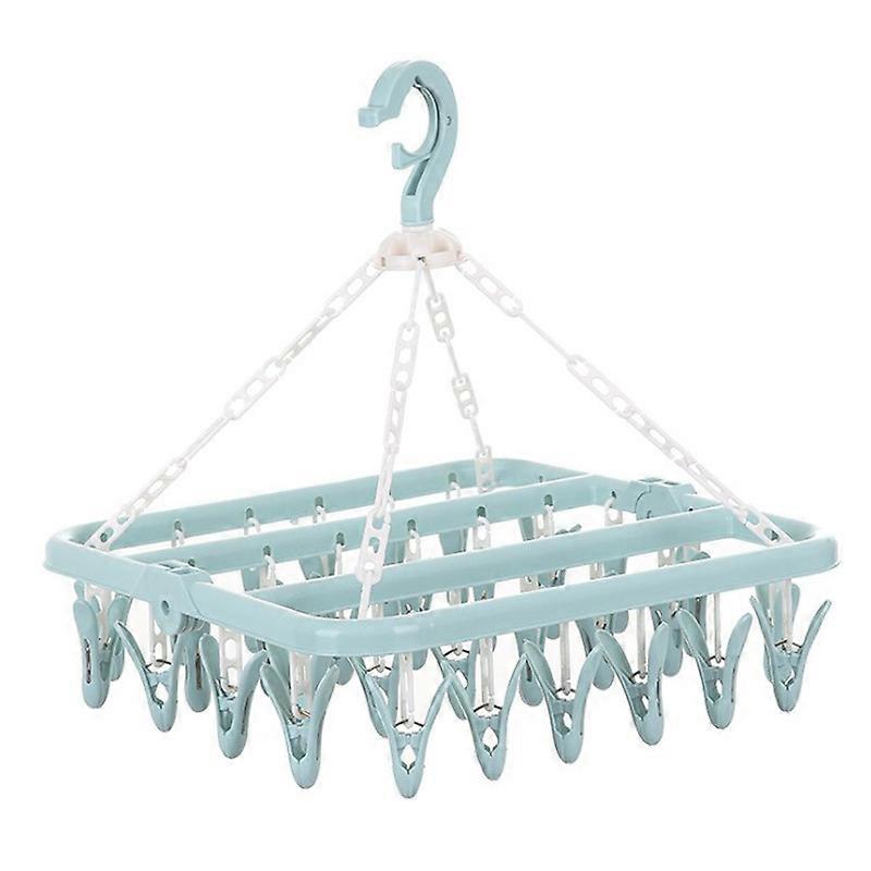 Suport pentru haine, Albastru