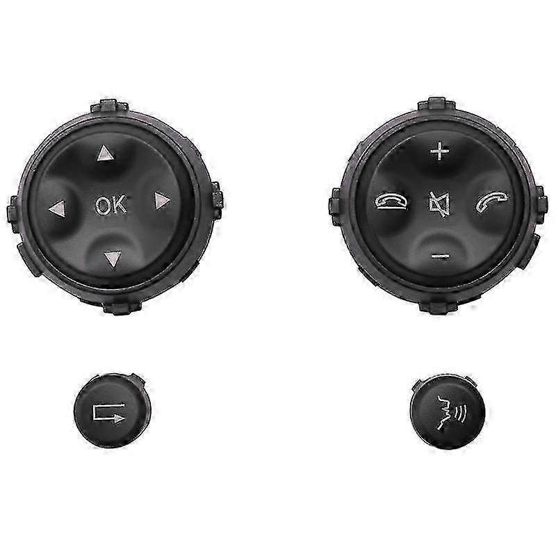 زر عجلة القيادة متعدد الوظائف للسيارة W221 S-Class S280 S300 S350 S400 باللون الأسود