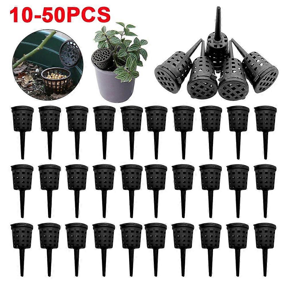 10-50pcs Plant Fertilizer Basket with Lid Fertilizer Box Case Bonsai Fertilizer Container Easily Carrying Part Eco-friendly Tool