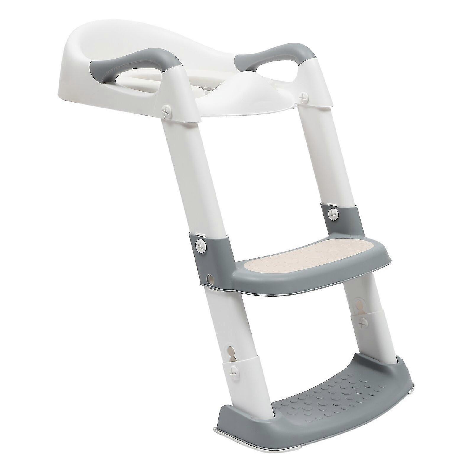 Sammenleggbar toaletttrener med trapper barnetoalett