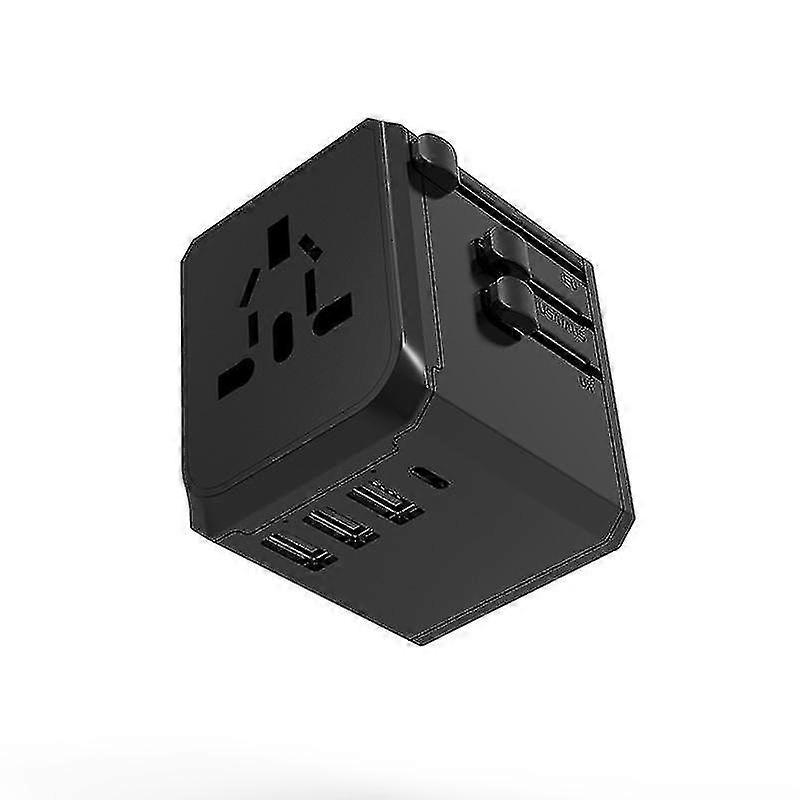 Universal reiseadapter over hele verden Multi Plug UK EU AU US US 3 USB Type C-lader