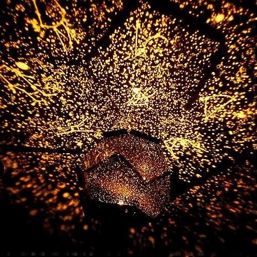 Multicolor Changing Lighting LED Starry Rotating Projection Lamp