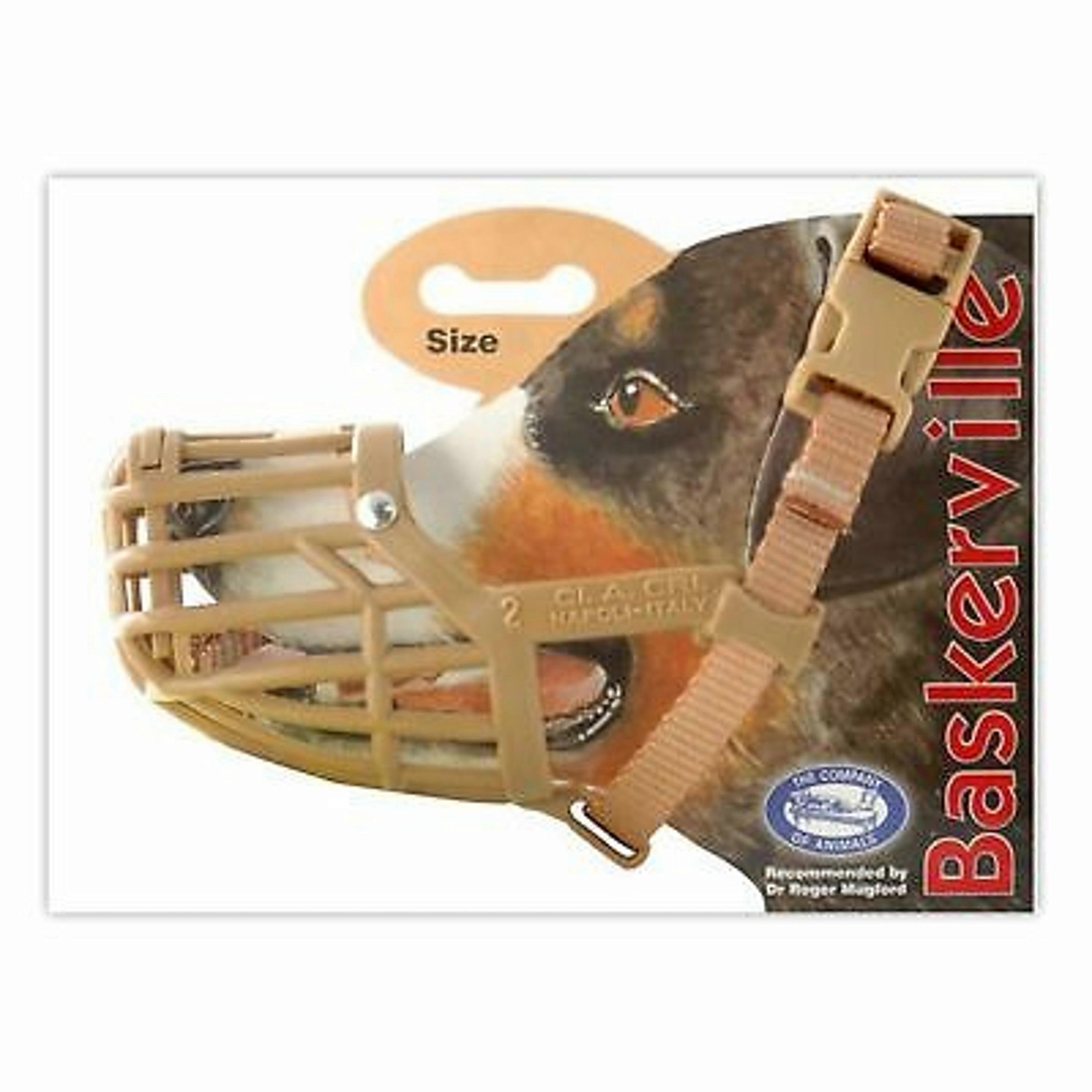 Coa Baskerville Anti Scavenge Dog Muzzle Size 4