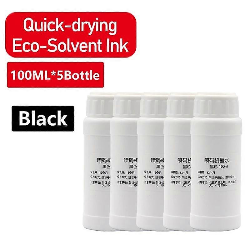 100ML Refillable Ink Compatible 2588 JS10 JS12 for 12.7mm 25.4mm MiNi Printer Quick-drying Solvent Ink Portable Handheld Printer