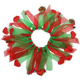 Christmas Dog Collar with Bells - Colorful and Soft Pet Collar