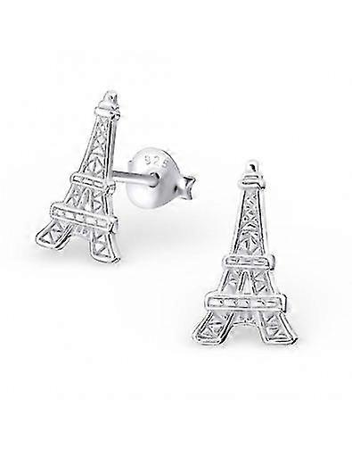 H18881 Eiffeltårnet øredobber i 925/1000 sølv