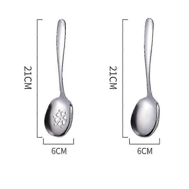 304 Stainless Steel Large Spoon Public Spoon Buffet Spoon,gold