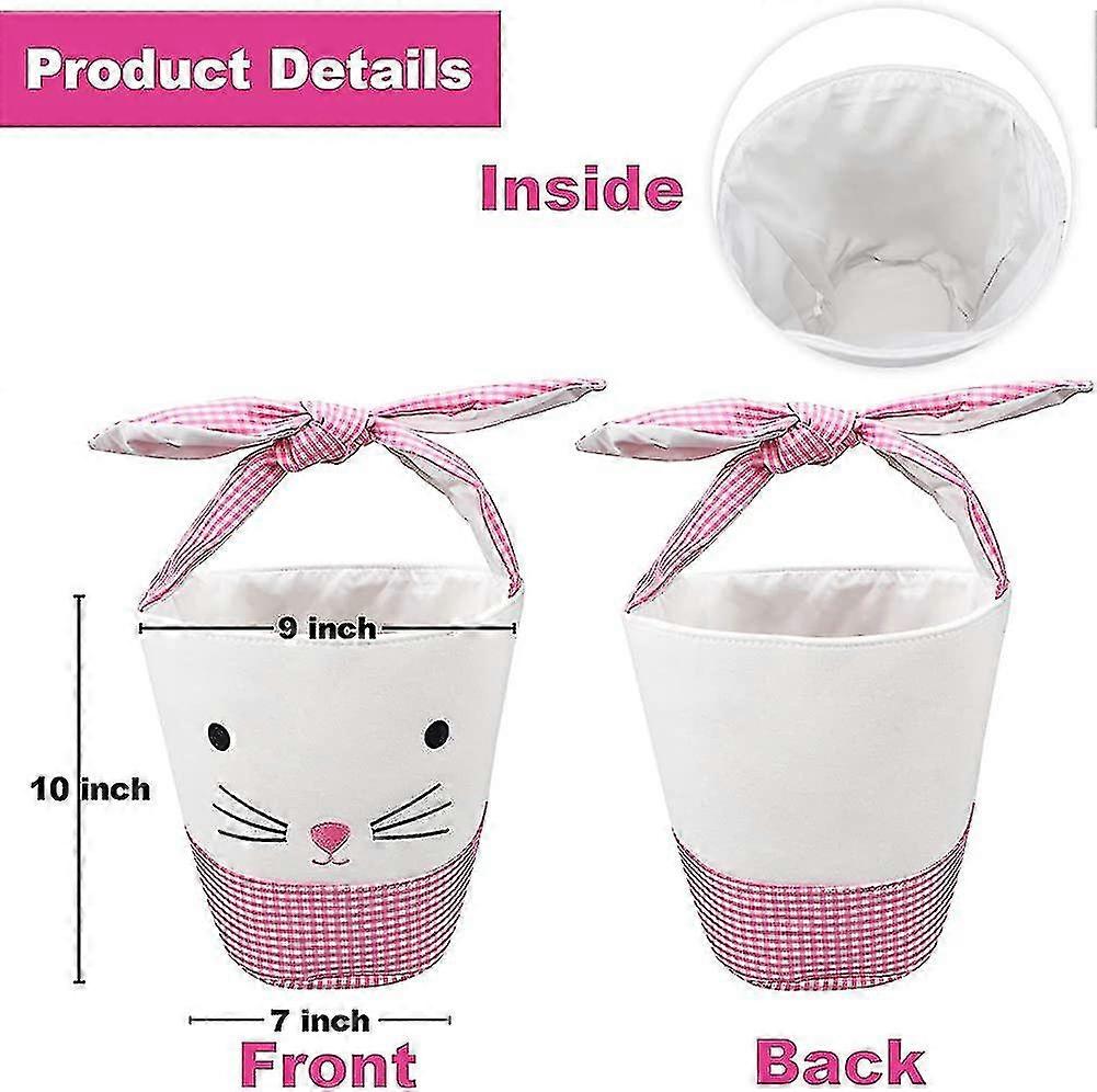Easter Baskets For Kids, Easter Gift Bags Baskets Empty Boxes For Easter Egg Hunt Games