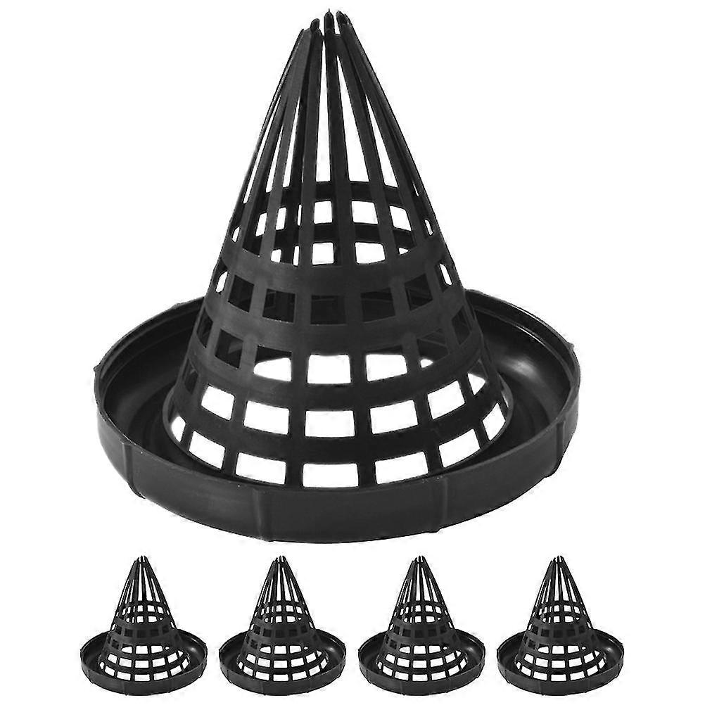 6pcsウナギ釣りトラップケージ蓋ポータブル釣りトラップ蓋エビウナギドジョウナギキャッチャー蓋