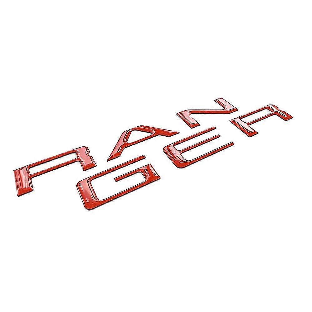 Insert Letters For 2019 2020, 3d Raised & Decals Letters, Emblems (red)