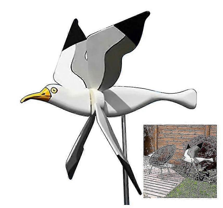 Windmill 24 * 24 * 25 Cm With Pole Or Mobile With Hanging Set