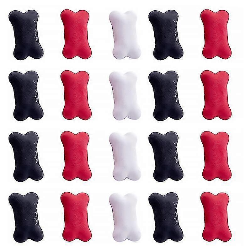 20 Pcs Cartoon Erasers Creative Bone Shape Rubber Erasers Student Stationery