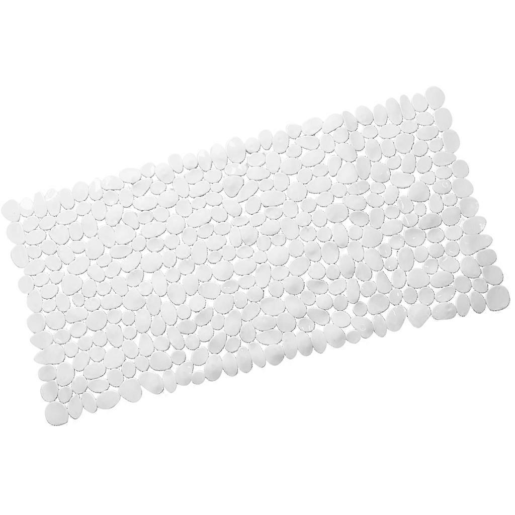 Nonslip Bathroom Bath Mat Rectangular Shower Mat Kitchen Hotel Carpet White