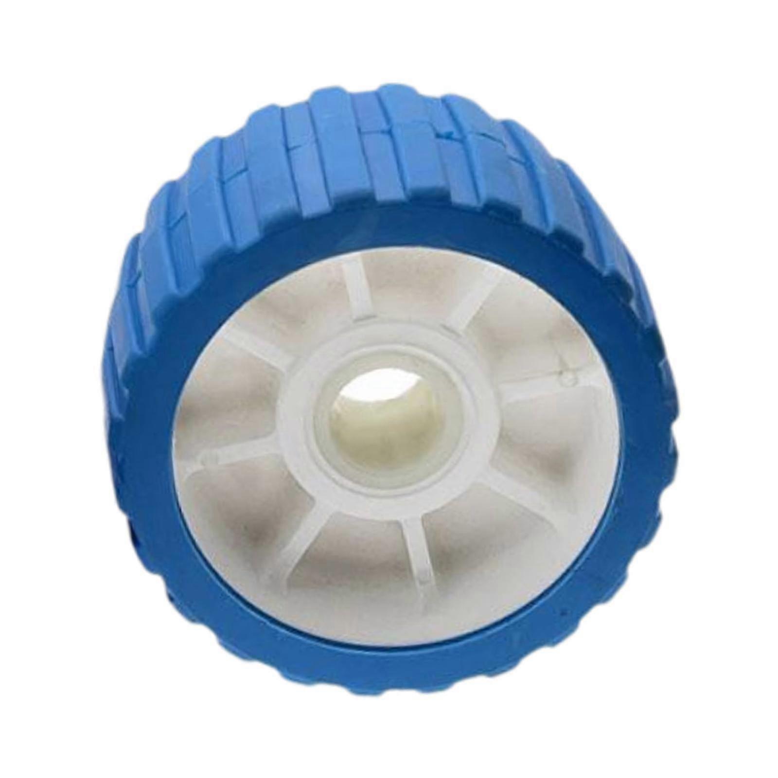 ボートトレーラーローラーホイールヘビーデューティーモーターヨットラバーボートディンギーブルー